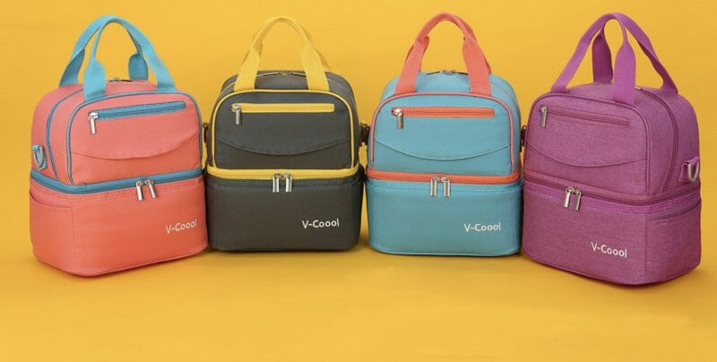 กระเป๋า V-Coool รุ่น Stylish Portable Cooler Bag สีชมพู