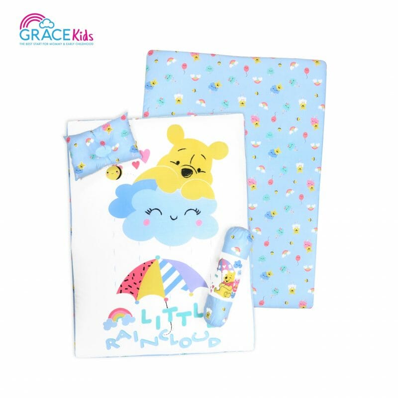 Grace Kids – เซตที่นอน Pooh Little Raincloud ขนาดใหญ่