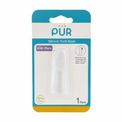 PUR - แปรงสีฟันซิลิโคน ชนิดสวมนิ้ว