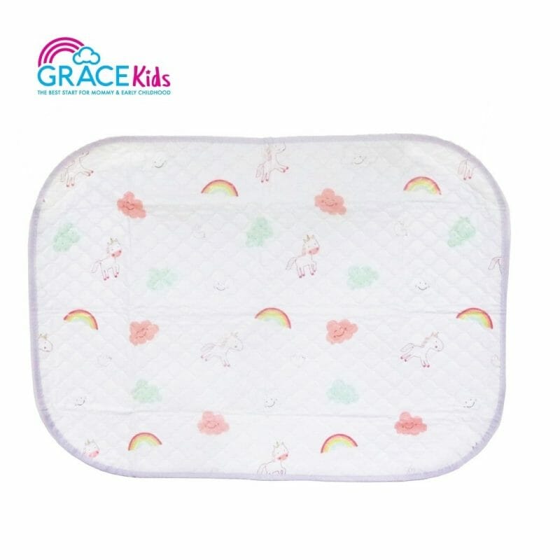 Grace Kids – ผ้ายางญี่ปุ่น ลายยูนิคอน ขนาด 49×69 ซม., 3 ชิ้น