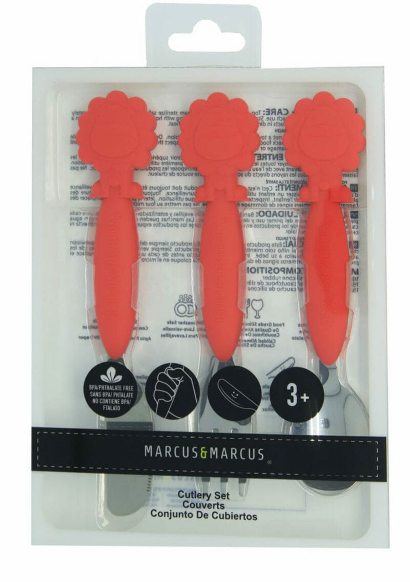 Marcus & Marcus – ชุดช้อนส้อมมีดไม่มีคม สำหรับเด็ก (Marcus) Cutlery Set, 2 ชิ้น
