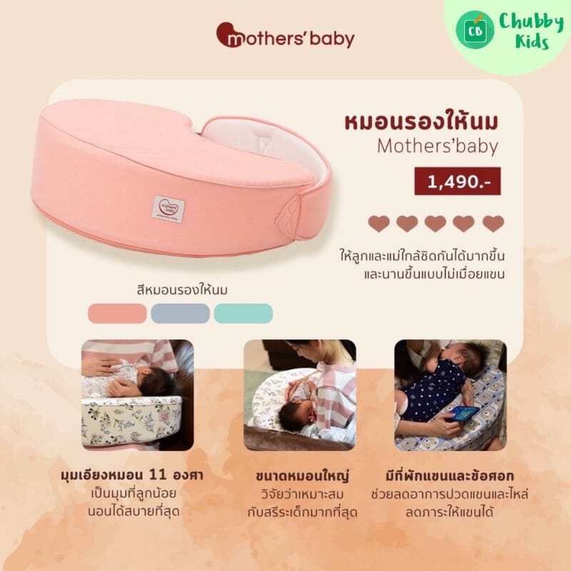 Mothers’ Baby หมอนรองให้นม
