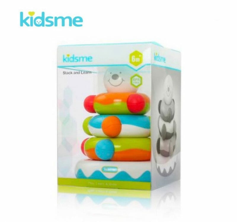 Kidsme – ของเล่นเสริมพัฒนาการเด็ก ประเภทห่วงเรียงซ้อน, 2 ชิ้น